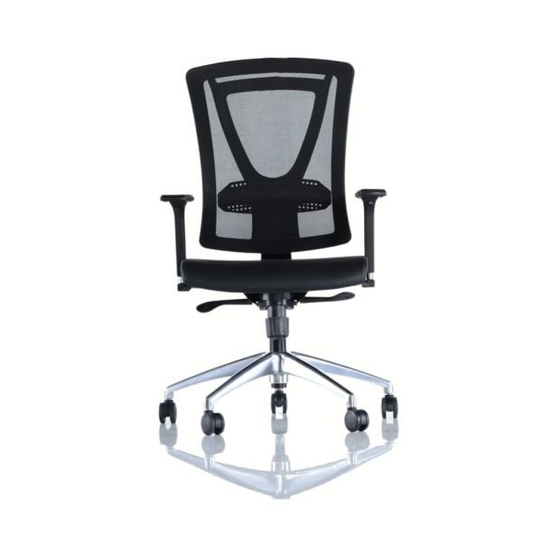 Parox Şef Koltuğu Ayarlı Kromajlı Kolçak + Alüminyum Ayak