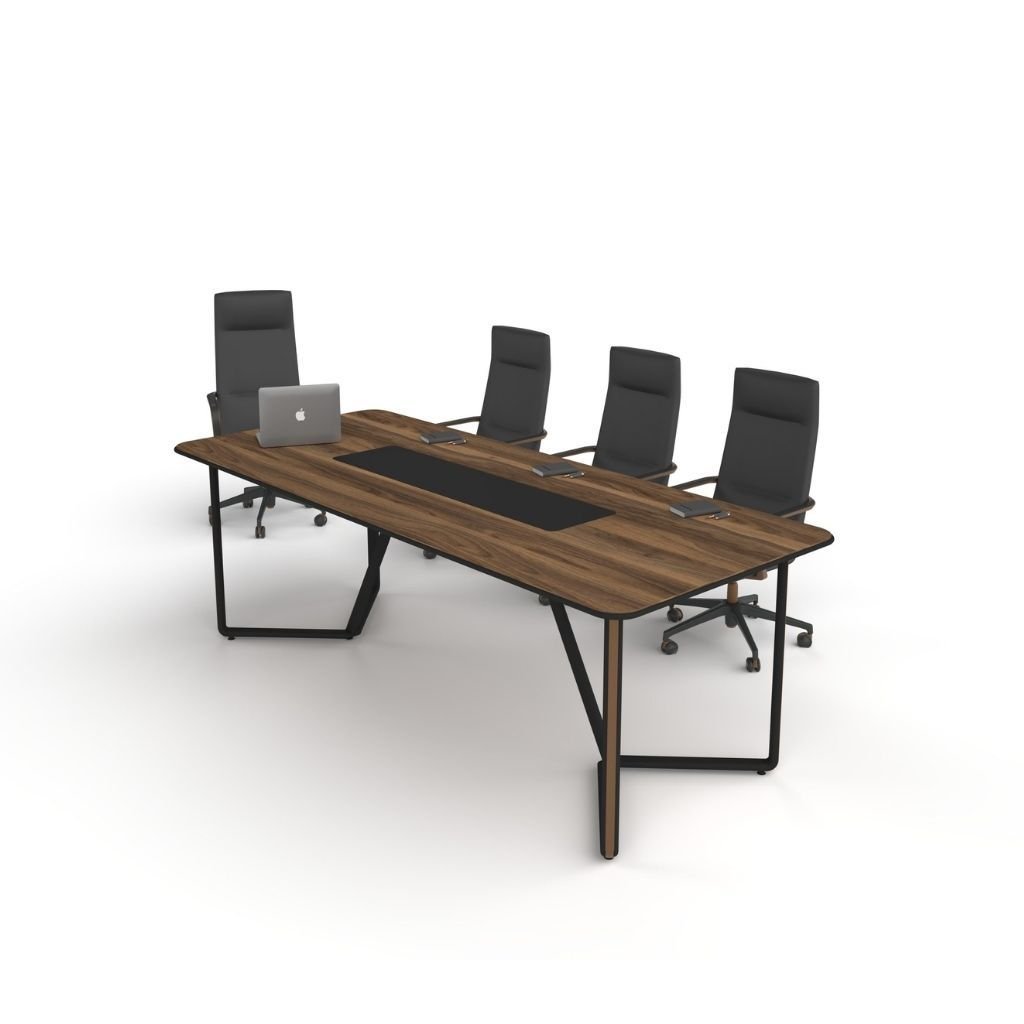 Efor Toplantı Masası Tesbih - Siyah - Bakır