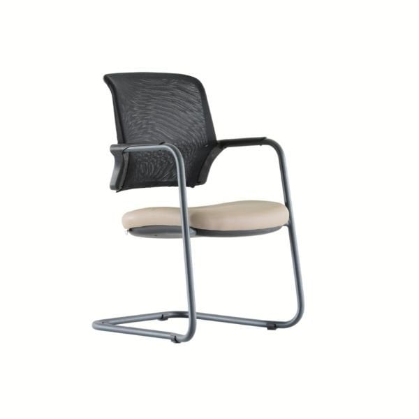 Net U Ayak Misafir Koltuğu Boyalı İskeletli