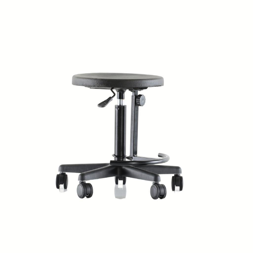 Mega Yarım Çember Tabure Poliüretan Oturak