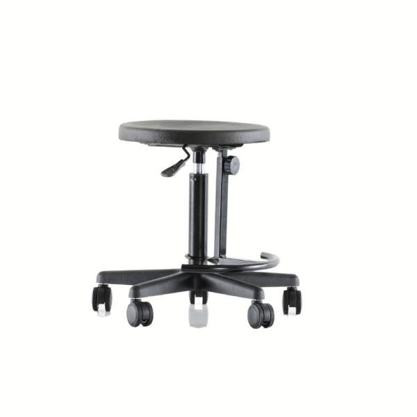 Mega Yarım Çember Tabure Poliüretan Oturak