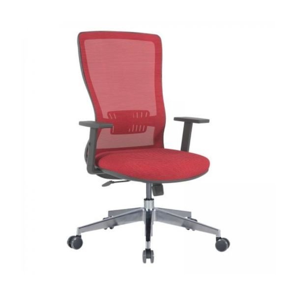 Arya Çalışma Koltuk Ayarlı Kolçak + Alüminyum Ayak