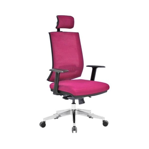 Moon Müdür Koltuk Sabit Kolçak + Alüminyum Ayak