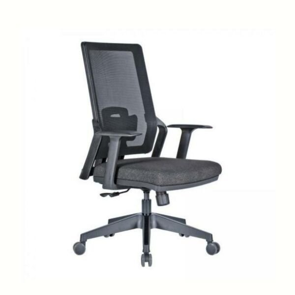 Tekno Çalışma Koltuk Plastik Ayak ve Sabit Kolçak