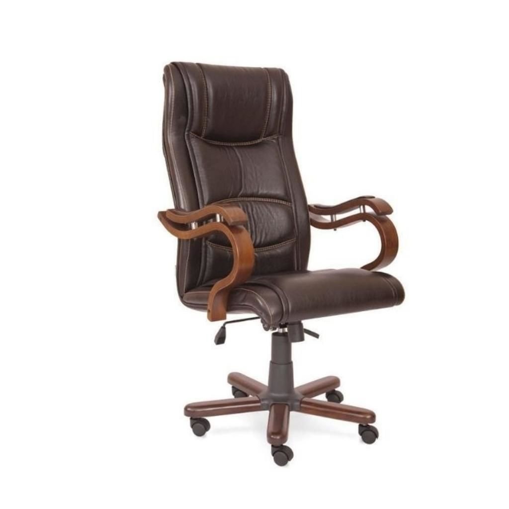 Lena Yönetici Koltuk Ahşap Yıldız Ayak