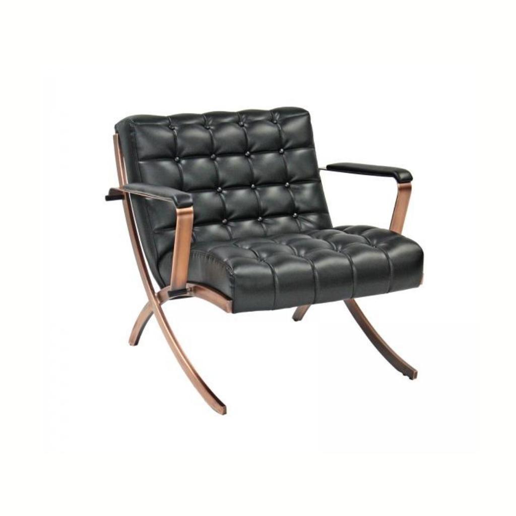 Murano Tekli Kanepe Bakır Kaplama + Kollu