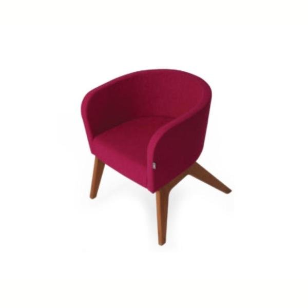 Cupp Tekli Kanepe Düz Sırt - Ahşap Ayak