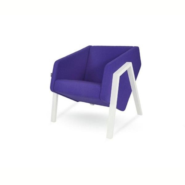 Polygon Tekli Kanepe Mor