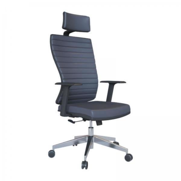 Lenova Yönetici Koltuk Döşemeli Sırt + Plastik Ayak + Ayarlı Kol