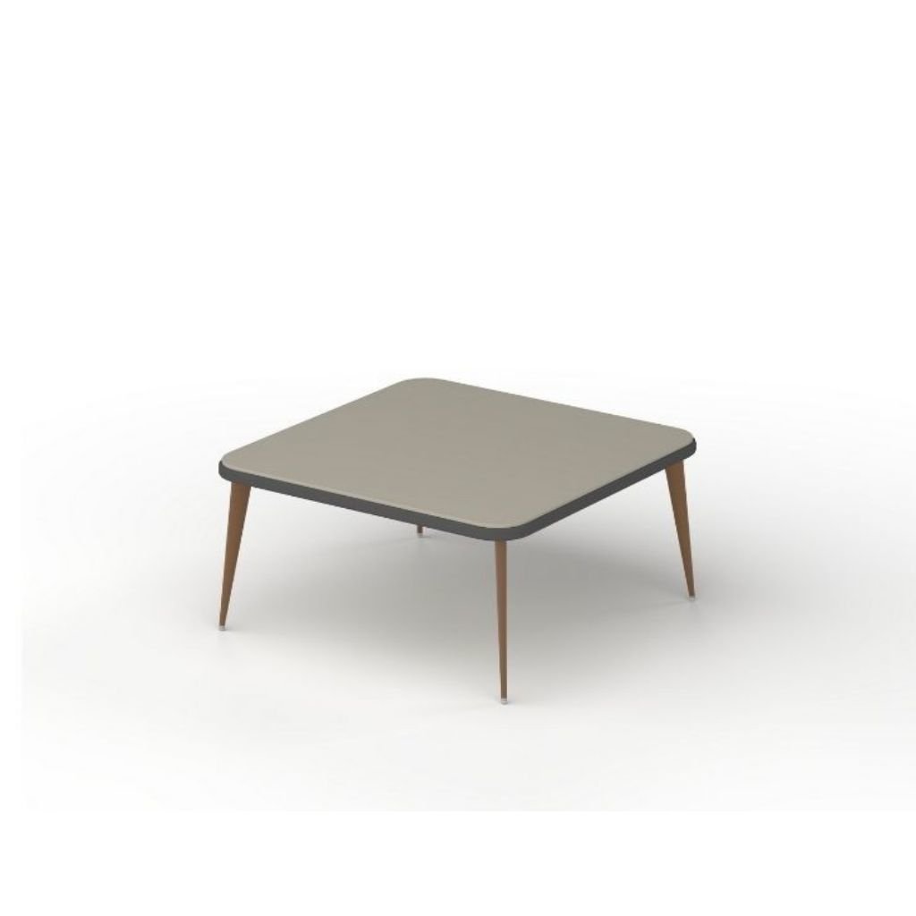 Ritim Sehpa-1 Selenit - Füme - Bakır - 90x90x42