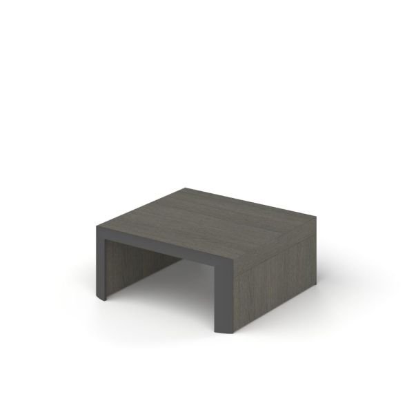 Yalın Sehpa Barok - Siyah - 60x60x42