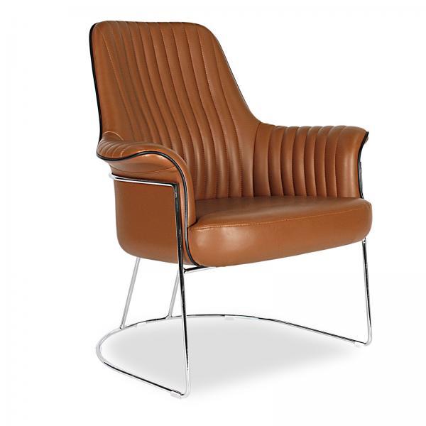 Vino Bekleme Koltuk Kromaj Sabit Ayak