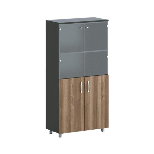 160 Yarım Cam Kapaklı Dolap