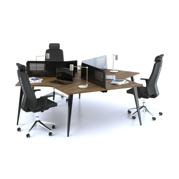 Prizma 3'lü Workstation Masa