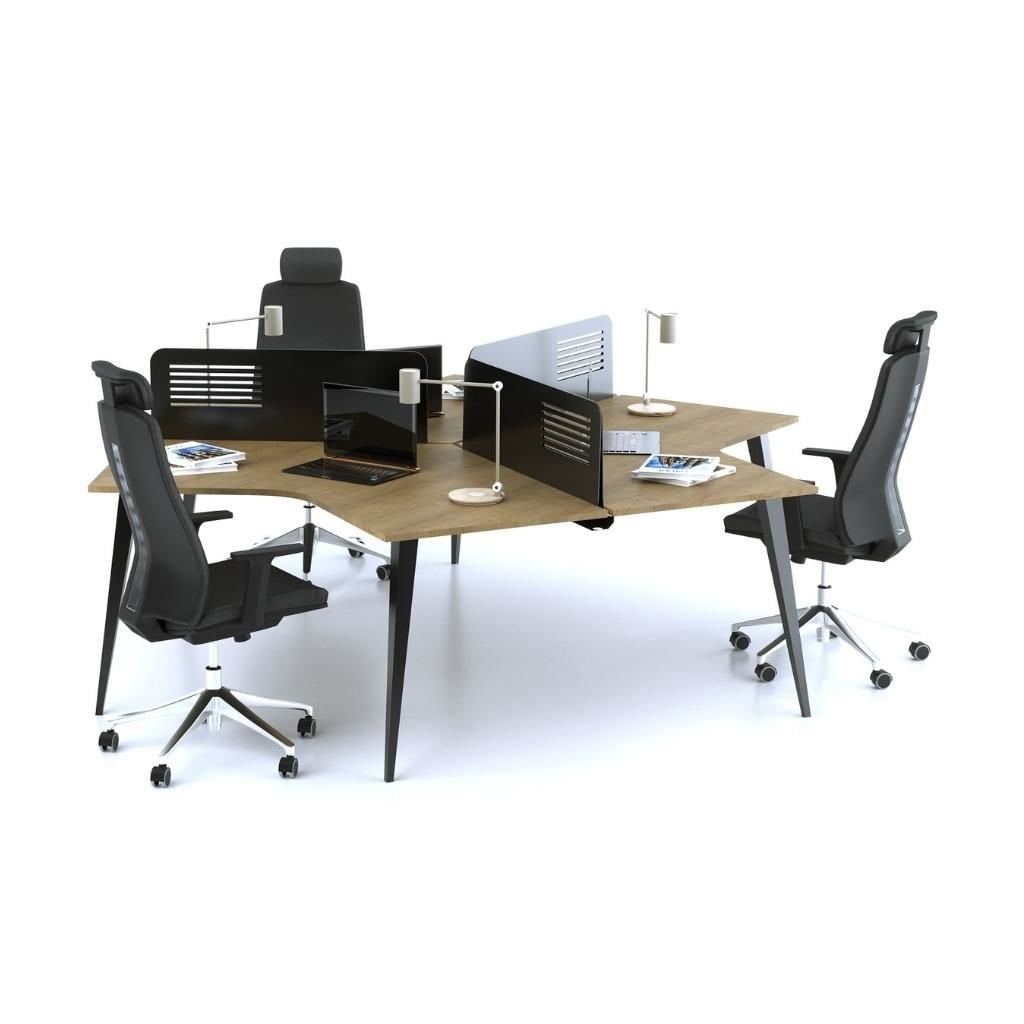 Prizma 3'lü Workstation Masa | Workstation Çalışma İstasyonları