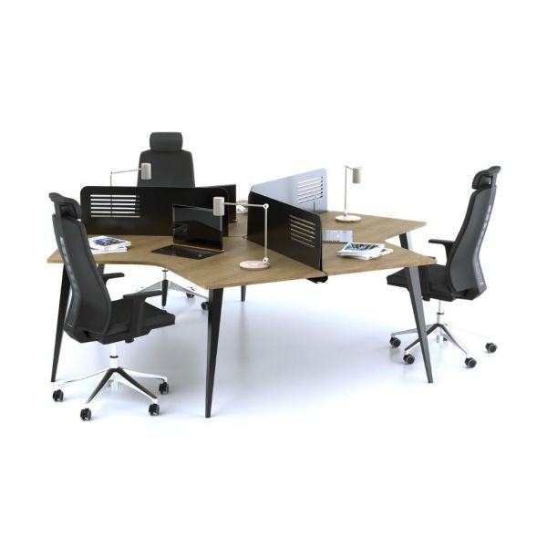 Prizma 3'lü Workstation Masa