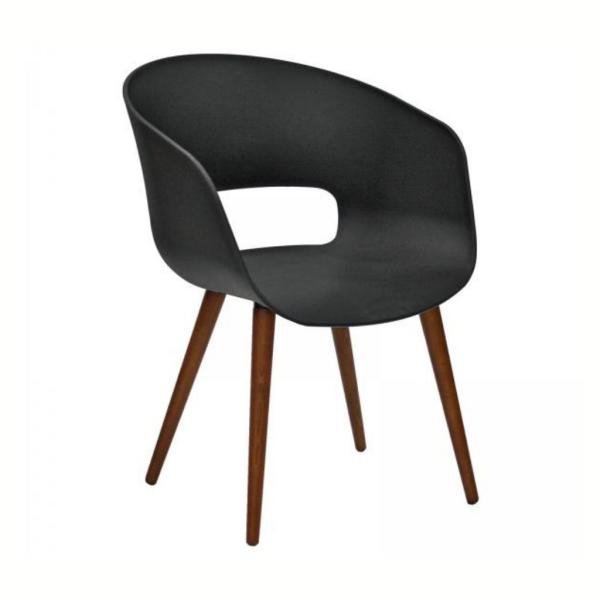 Solid Plus Siyah Bekleme Koltuk