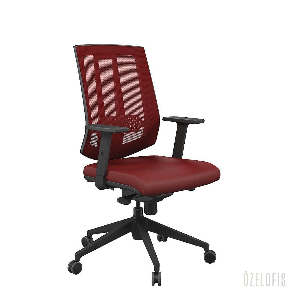 Regal Çalışma Koltuk Ayarlı Kolçak + Plastik Ayak