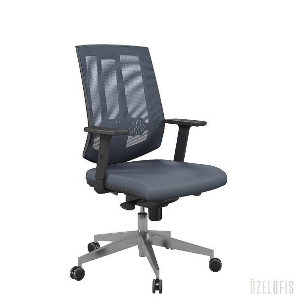 Regal Çalışma Koltuk Ayarlı Kolçak + Alüminyum Ayak