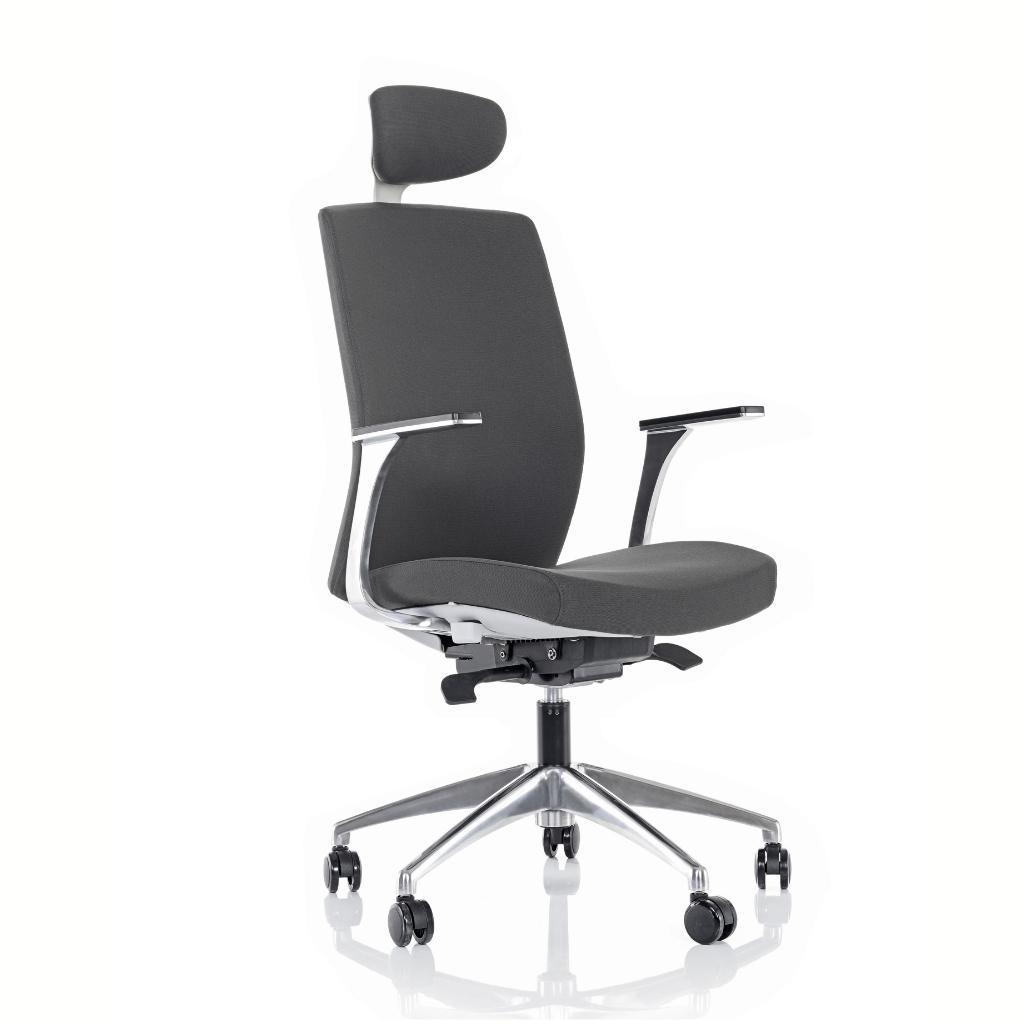 Venus Yönetici Koltuğu Alüminyum Kolçak + Alüminyum Ayak