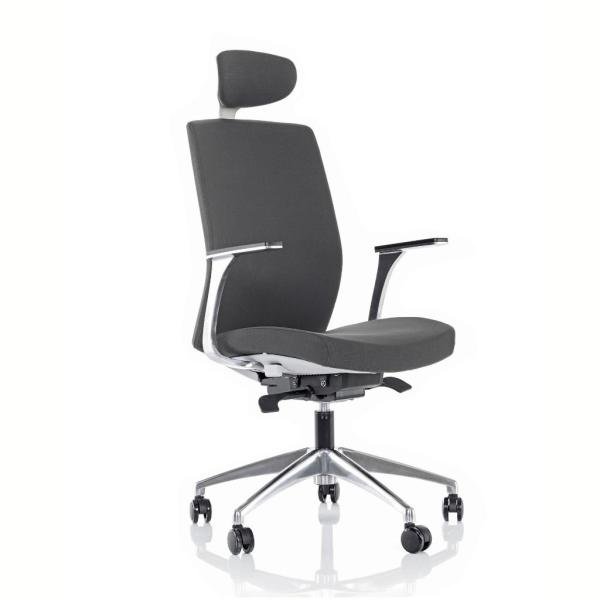 Venus Yönetici Koltuğu Alüminyum Kolçak + Alüminyum Ayak