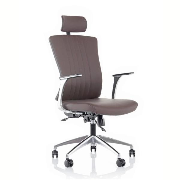 Tunis Yönetici Koltuğu Alüminyum Kolçak + Alüminyum Ayak