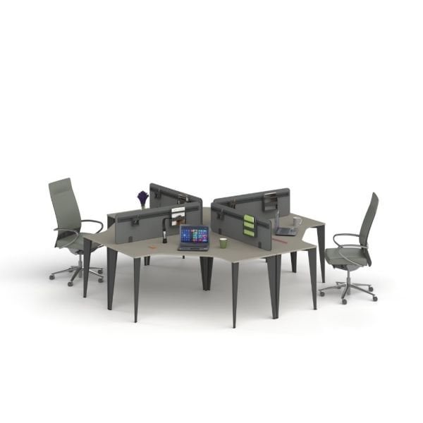Dora 60 Dörtlü Workstation