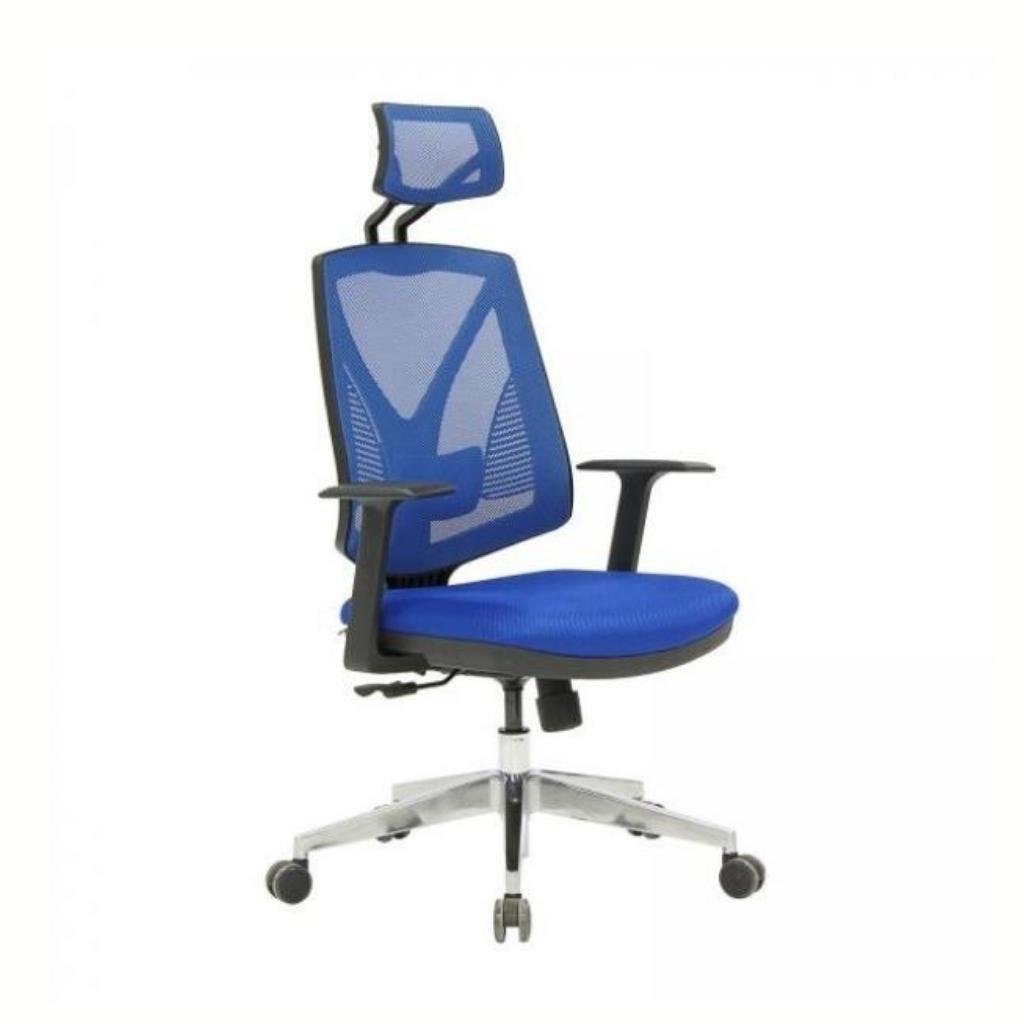 Bella Müdür Koltuk Alüminyum Ayak + Sabit Kolçak + Bel Destekli